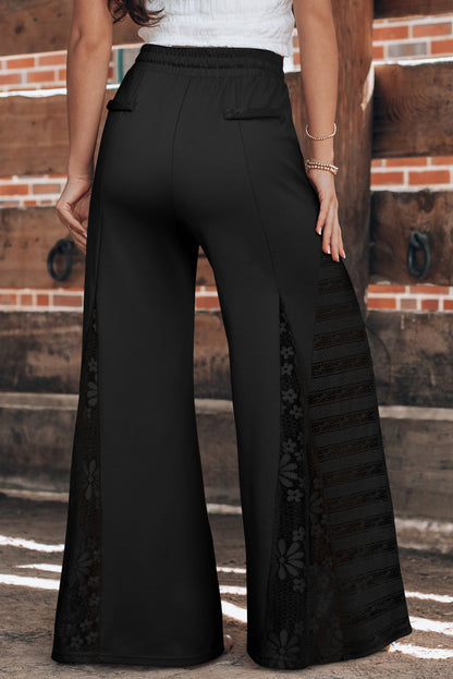 Boho Lace Patchwork Pants