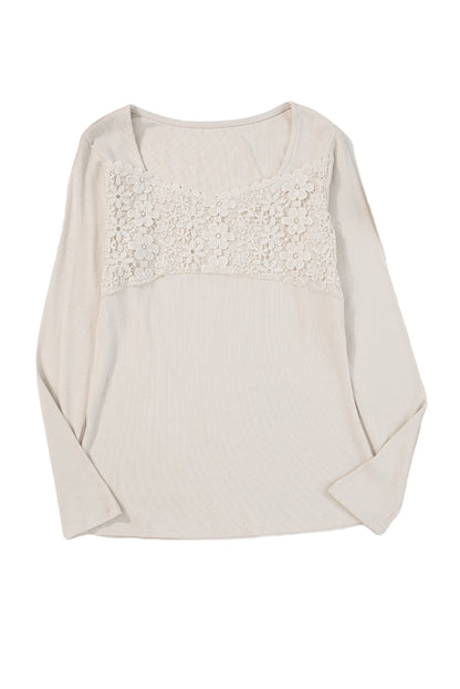 Floral Lace Long Sleeve Top