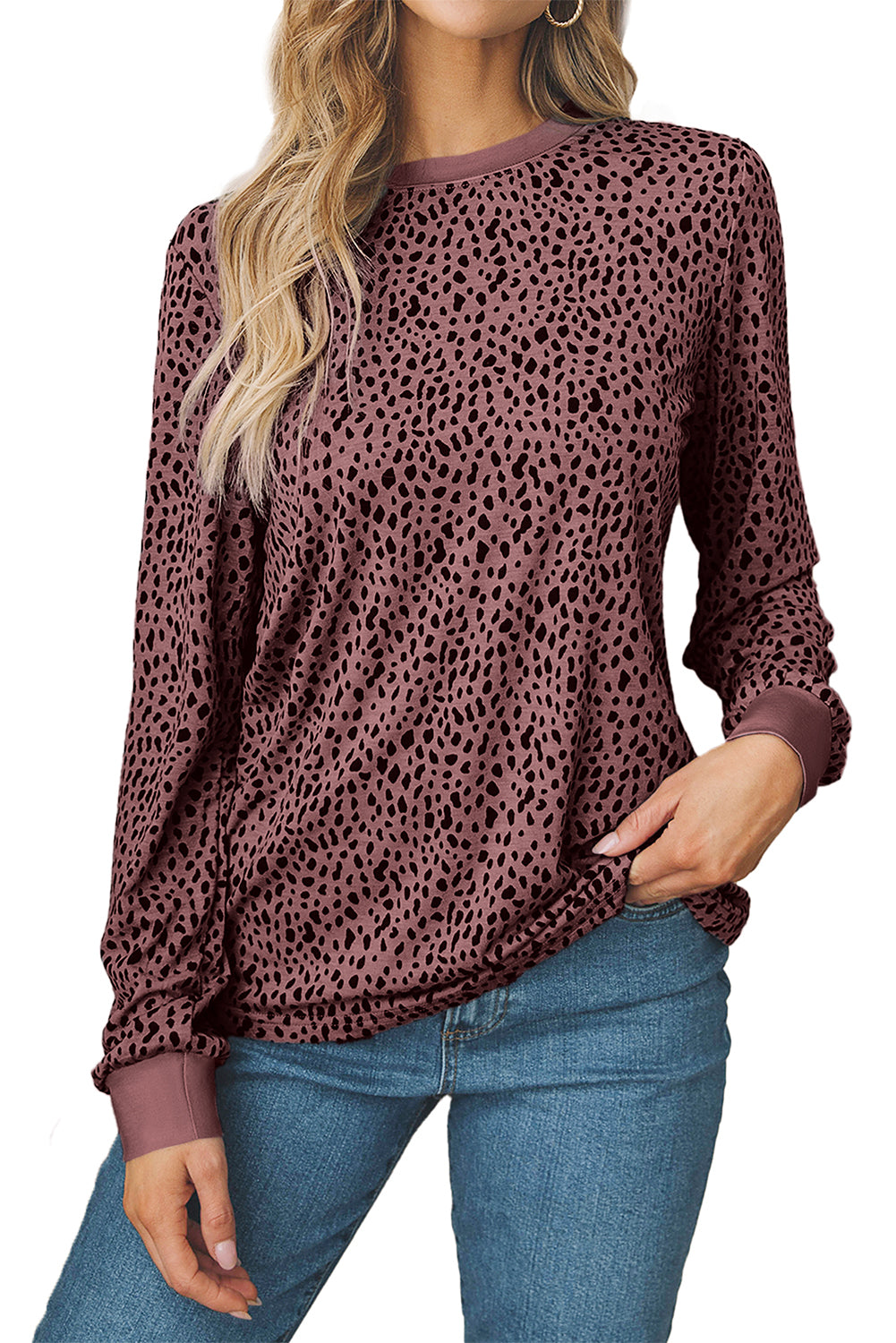 Leopard Long Sleeve Top