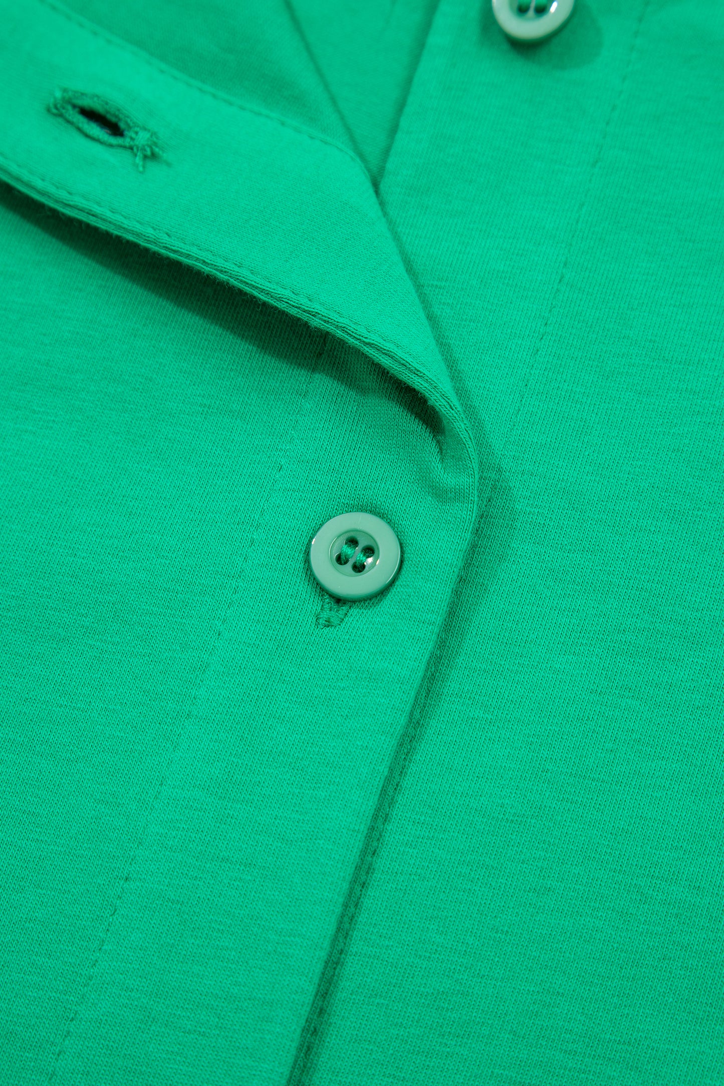 Plus Size Stripe Trim Ruffle Sleeve V-Neck Blouse