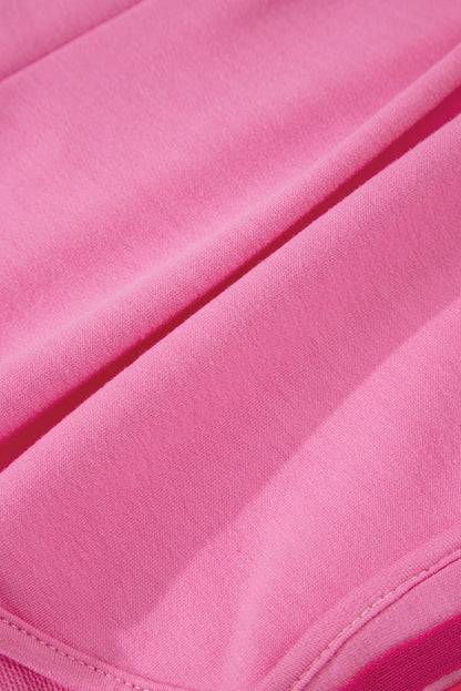 Stripe Colorblock High Waist Shorts