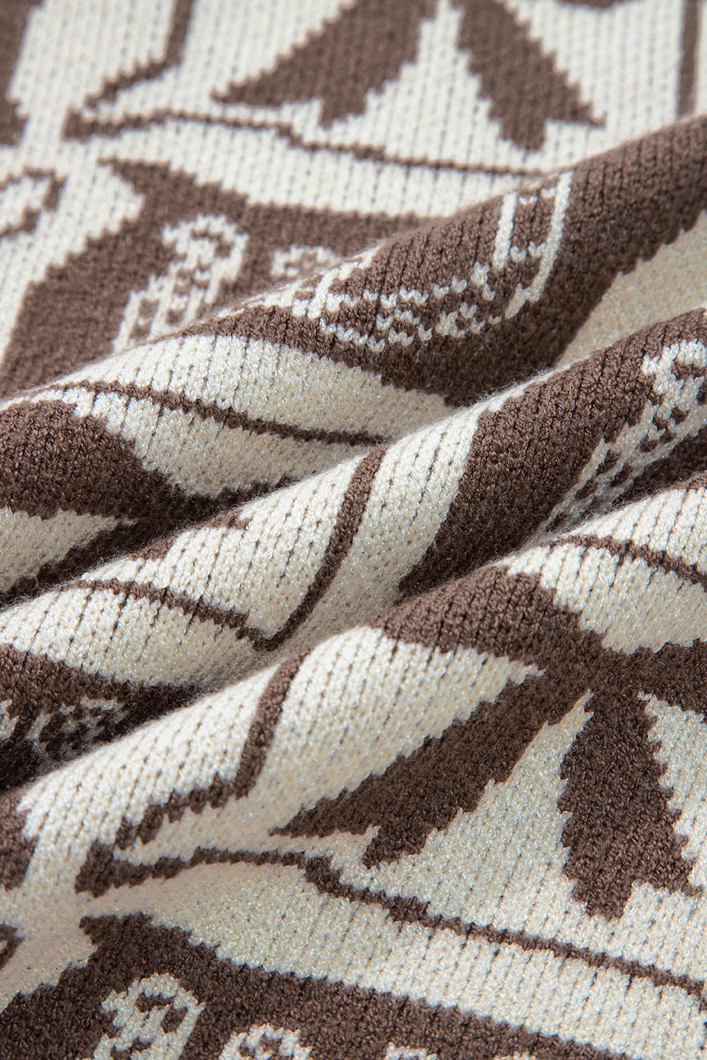 Western Bows & Horseshoes Long Sleeve Sweater