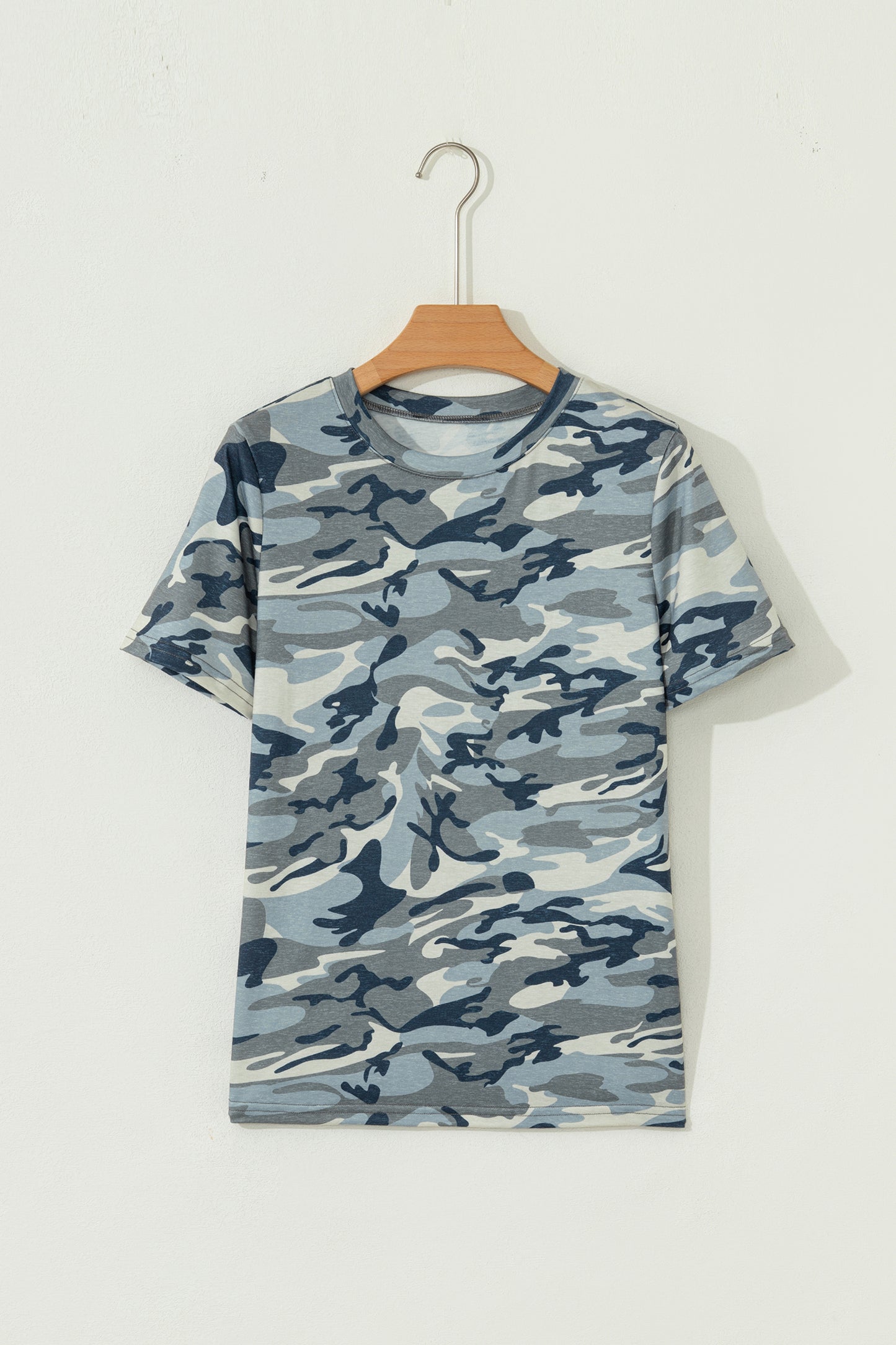 Camo Crew Neck T-Shirt