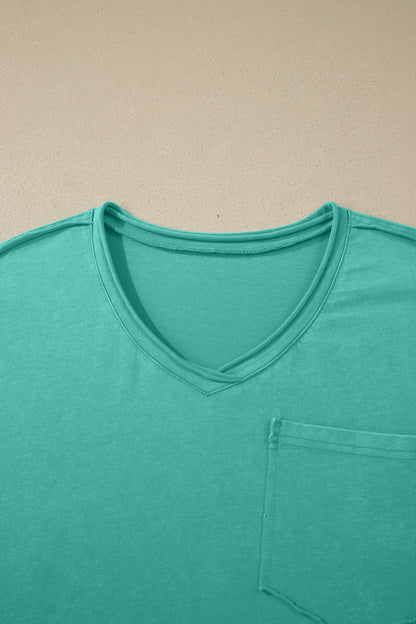 Solid Mineral Wash Short Sleeve T-Shirt