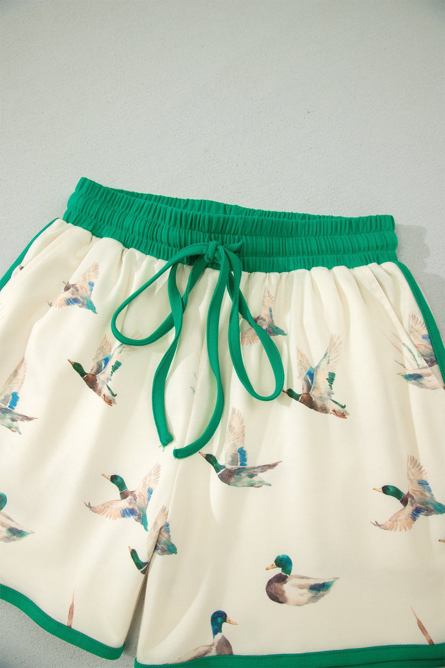 Mallard Colorblock Trim Short Sleeve & Short Set