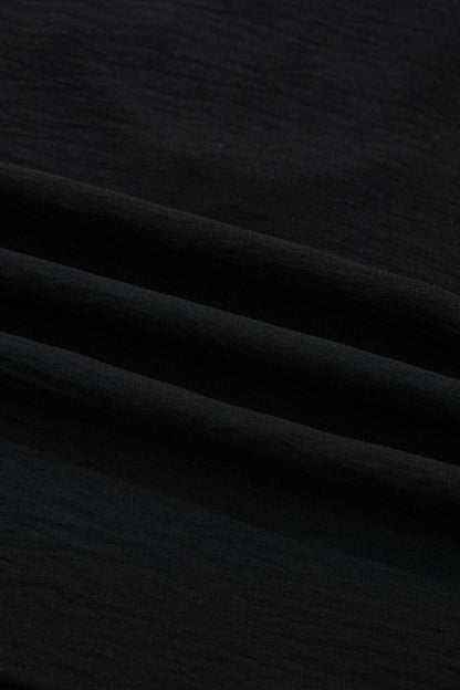 Leopard Patchwork Dolman Sleeve V-Neck Blouse