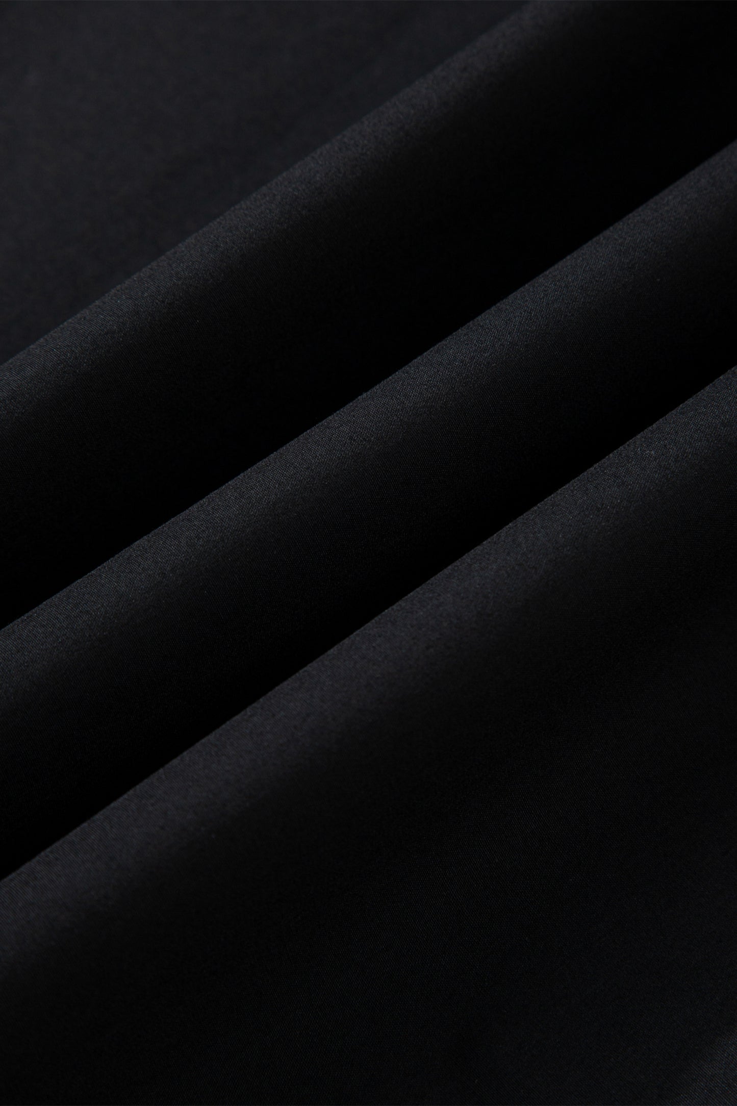 Stripe Trim Ruffle Split Neck Long Sleeve Blouse