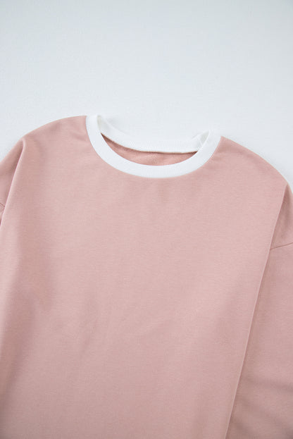 Varsity Stripe Pullover and Drawstring Pant Set