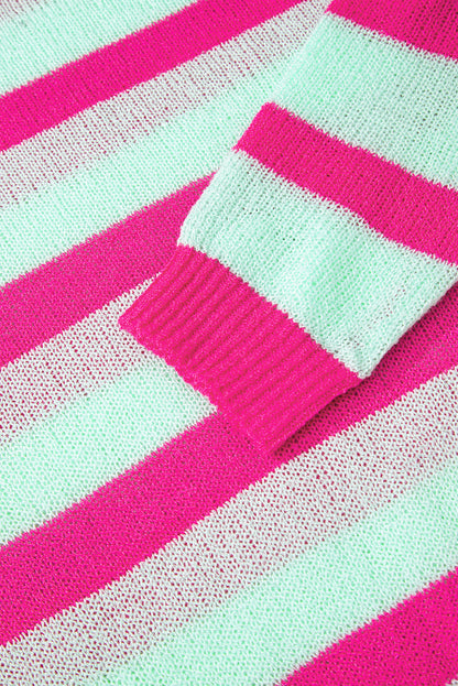Stripe Round Neck Sweater