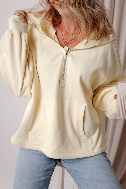 Fleece Lined Kangaroo Pocket Hoodie