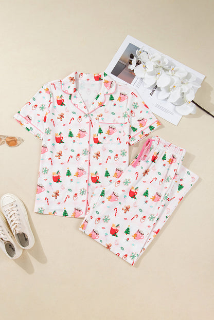Christmas Holiday Shirt and Pants Pajama Set