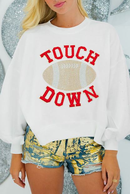 TOUCH DOWN Pullover Sweatshirt