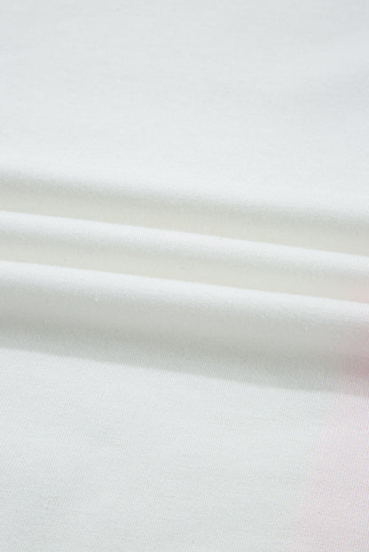 Floral Colorblock Patchwork Chest Pocket Long Sleeve Top