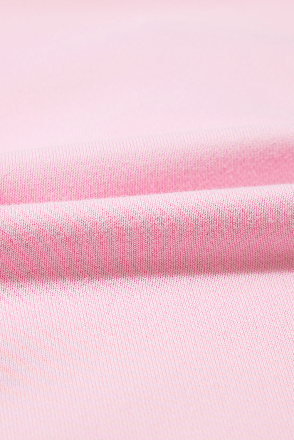 Valentine Bow Embroidered Lantern Sleeve Sweatshirt