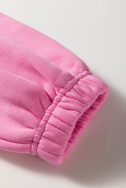 Floral Colorblock Patchwork Puff Sleeve Collared Top