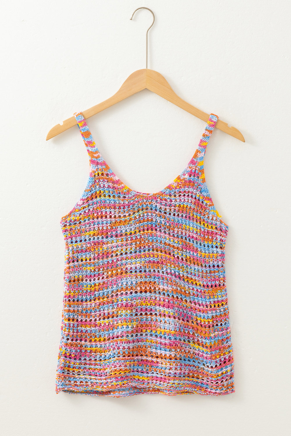 Crochet Sleeveless Sweater Top