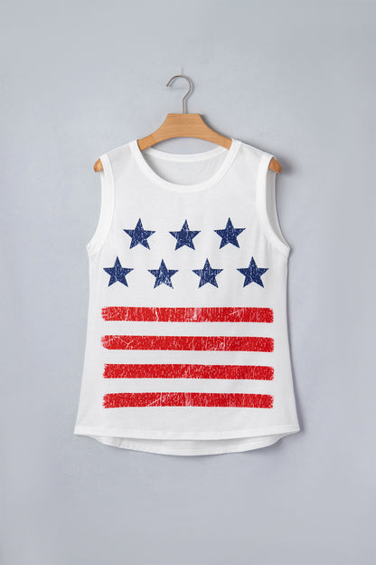 USA Vintage Stars & Stripes Tank Top