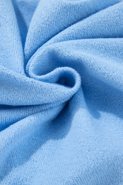 Colorblock Stripe Pullover and Shorts Set