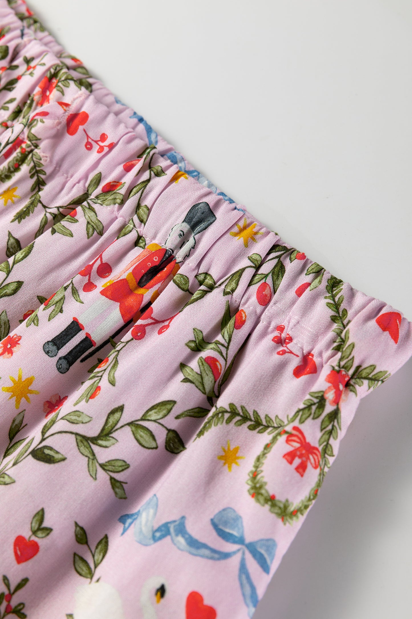 Christmas Nutcracker Top and Shorts Pajama Set