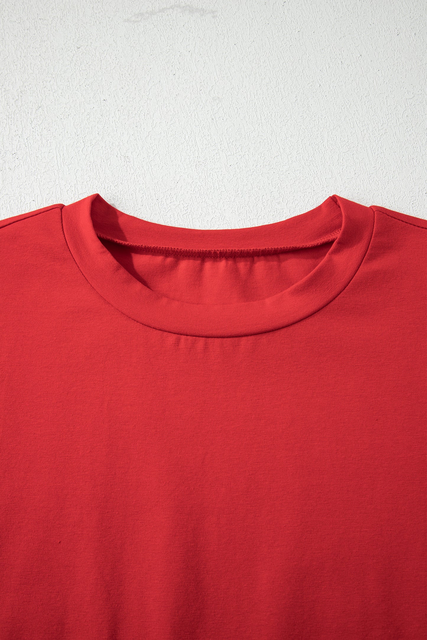 Stars & Stripe Patchwork Short Puff Sleeve Top