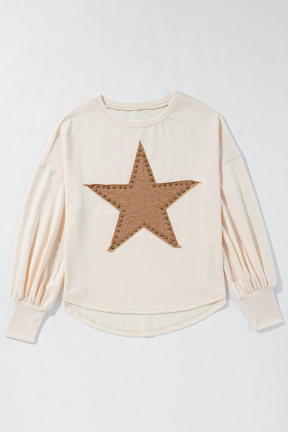 Star Studded Long Sleeve Top