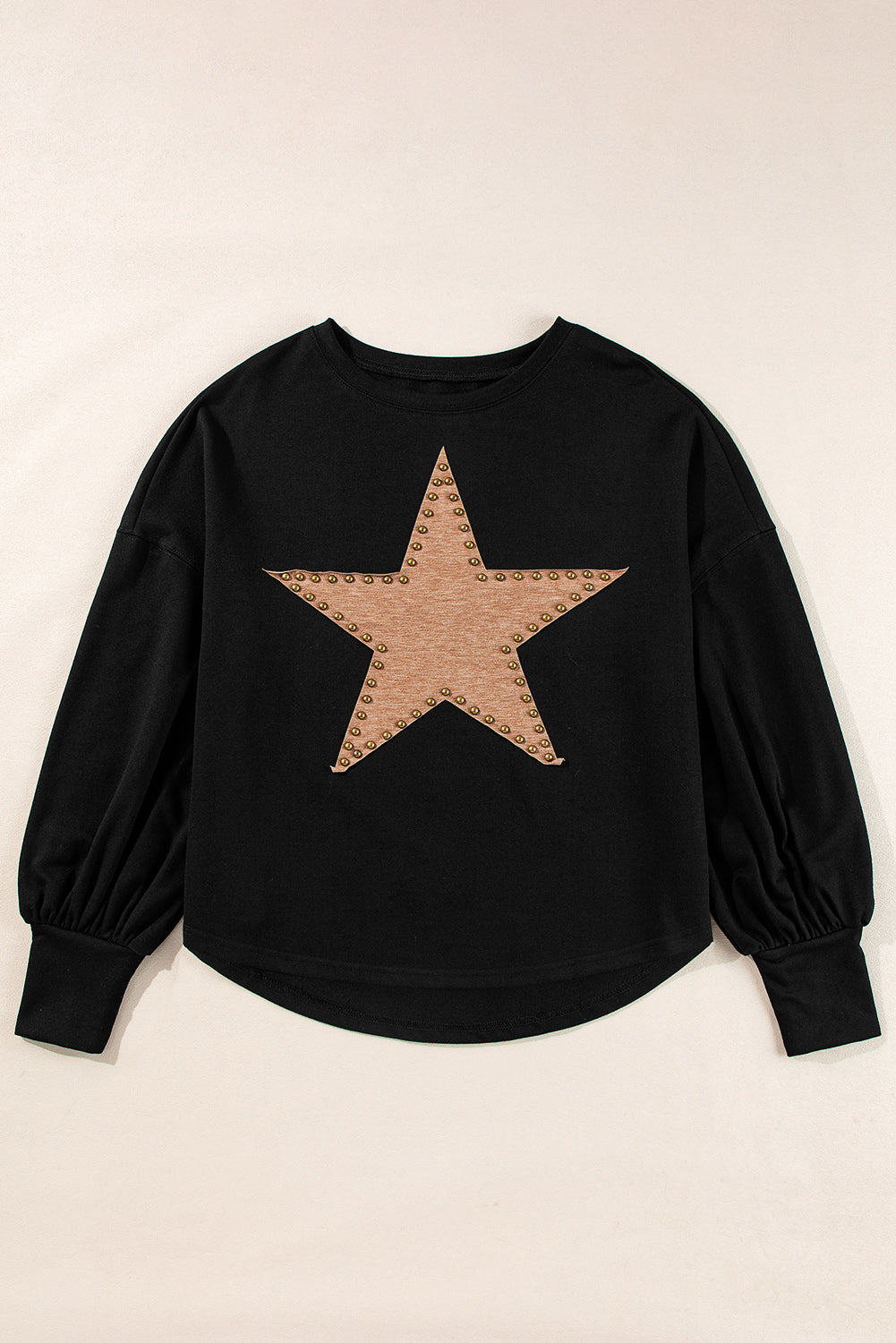 Star Studded Long Sleeve Top