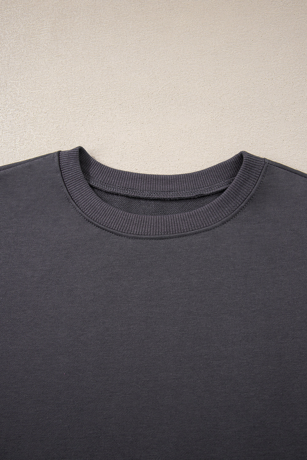 Varsity Stripe Drop Shoulder Oversized Sweatshirt