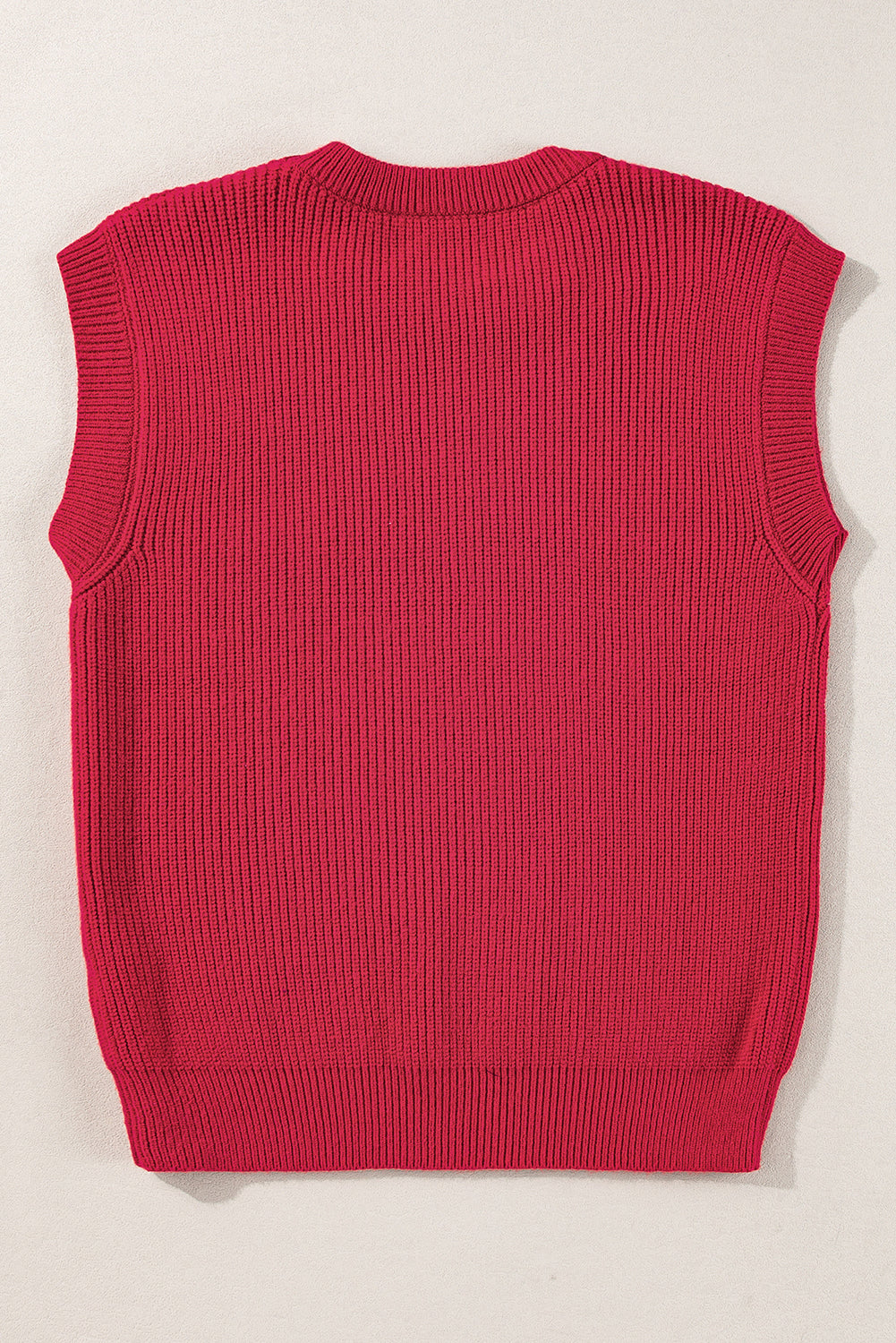 Game Day Sleeveless Sweater Top