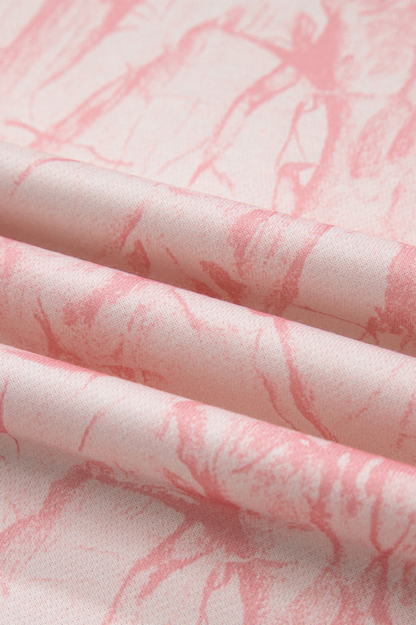 Camo Mock Neck Baggy Sweatshirt