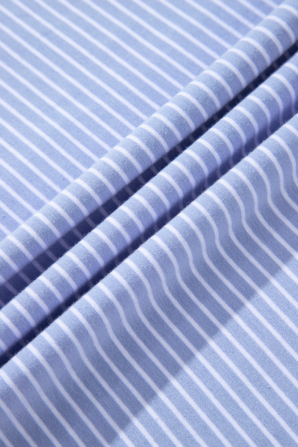 Stripe Polo Shirt and Drawstring Shorts Set