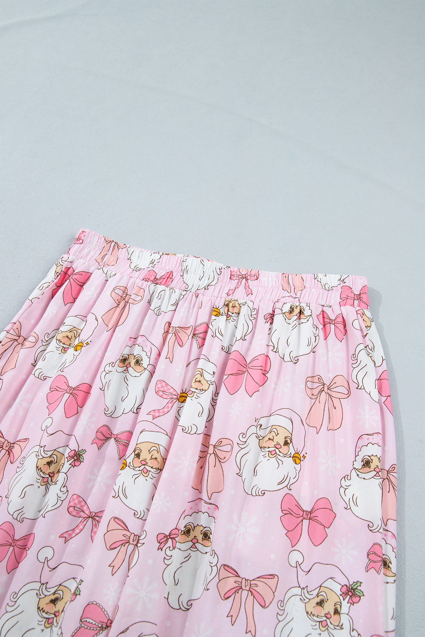 Christmas Santa Long Sleeve Top & Pants Pajama Set
