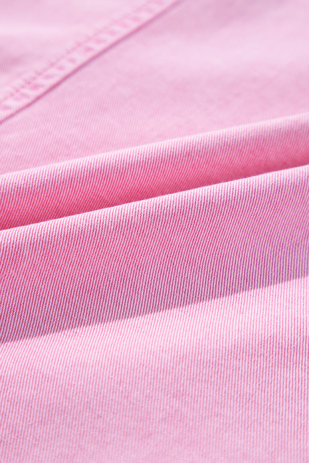 Denim Short Sleeve Double Chest Pocket Shirt Dress