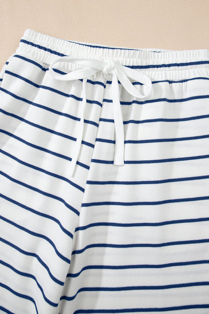 Stripe Top and Pants Set