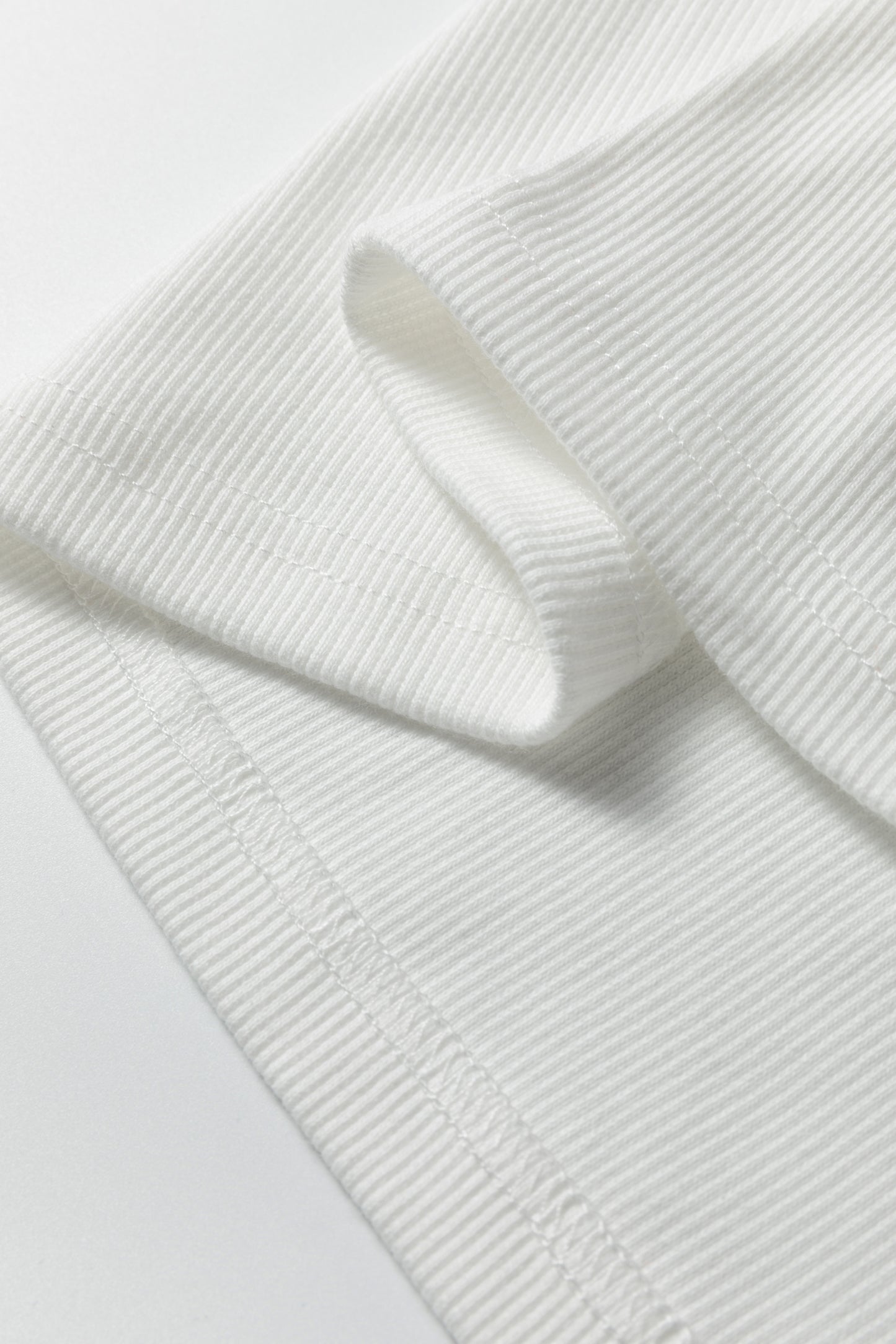 Stripe Patchwork Buttoned V-Neck Ribbed Knit Top