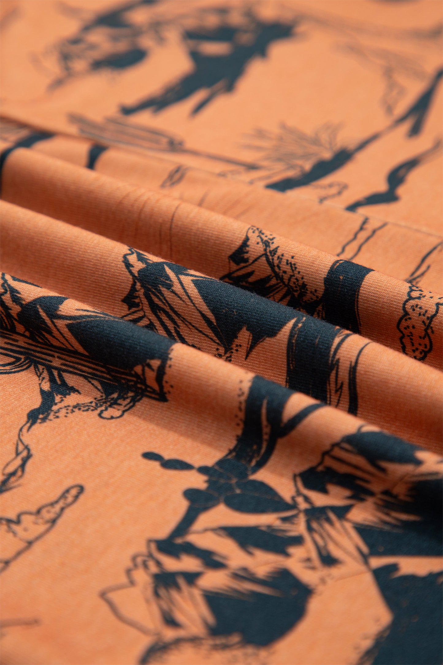 Western Desert Short Sleeve Knit Top