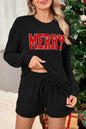 MERRY Corded Top and Shorts Set