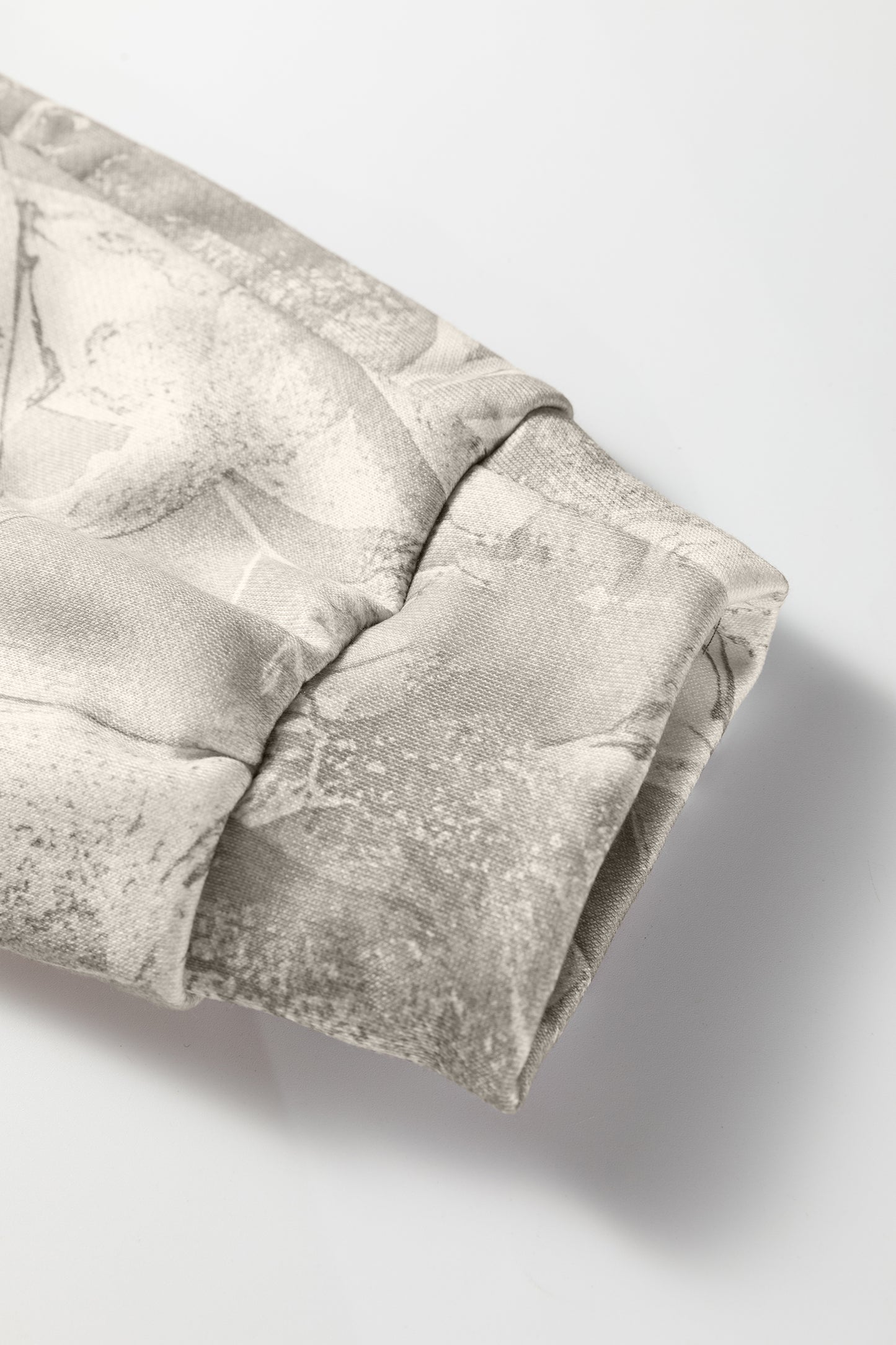 Camo Kangaroo Pocket Drop Shoulder Hoodie