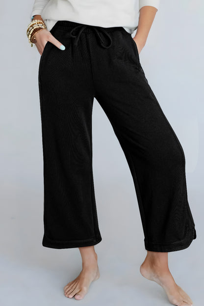 Mineral Reverse Seam Wide Leg Pants