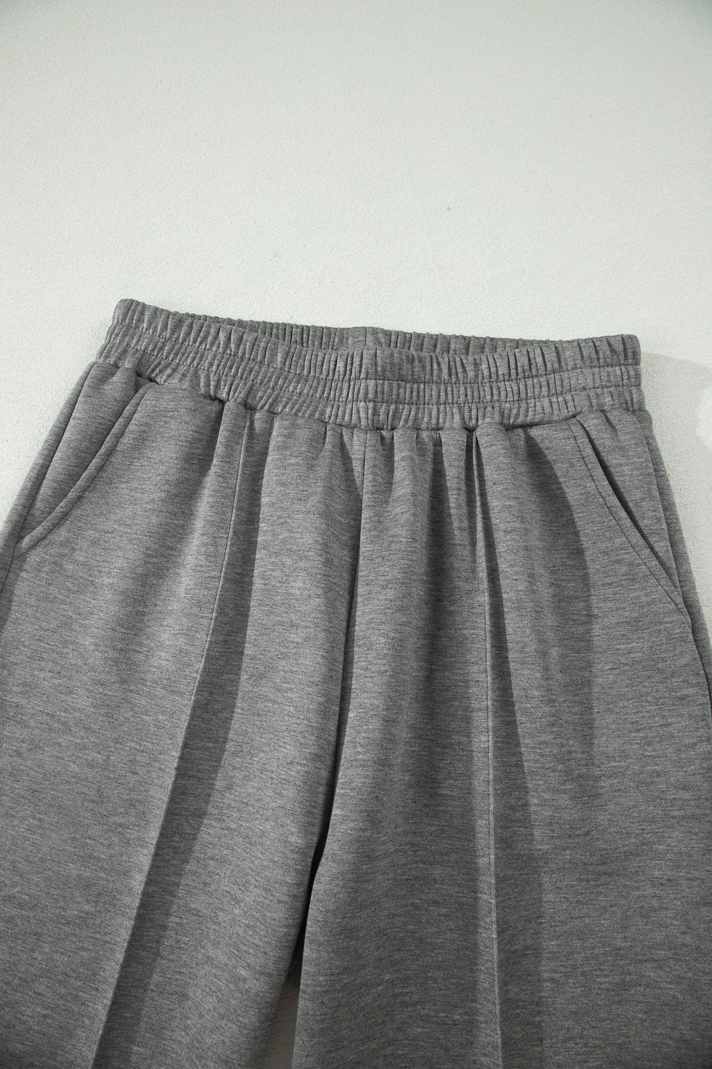 Half Zip Polo Tee & High Waist Pant Set