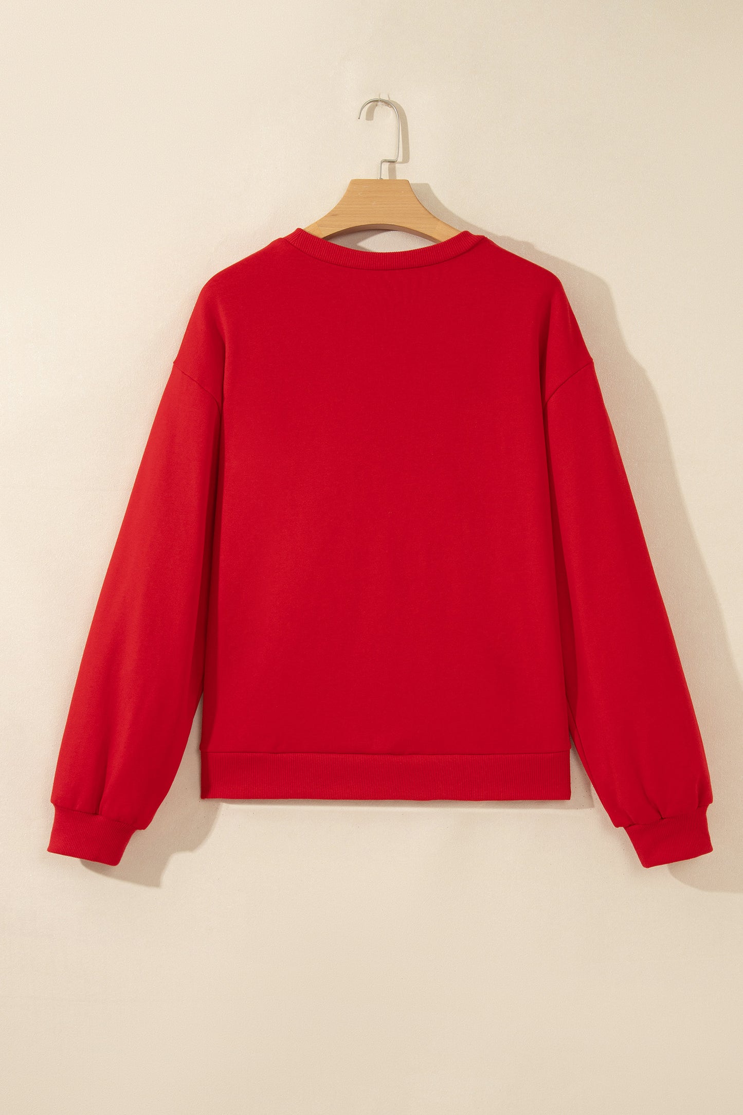 Game Day Gingham Patch Embroidered Sweatshirt