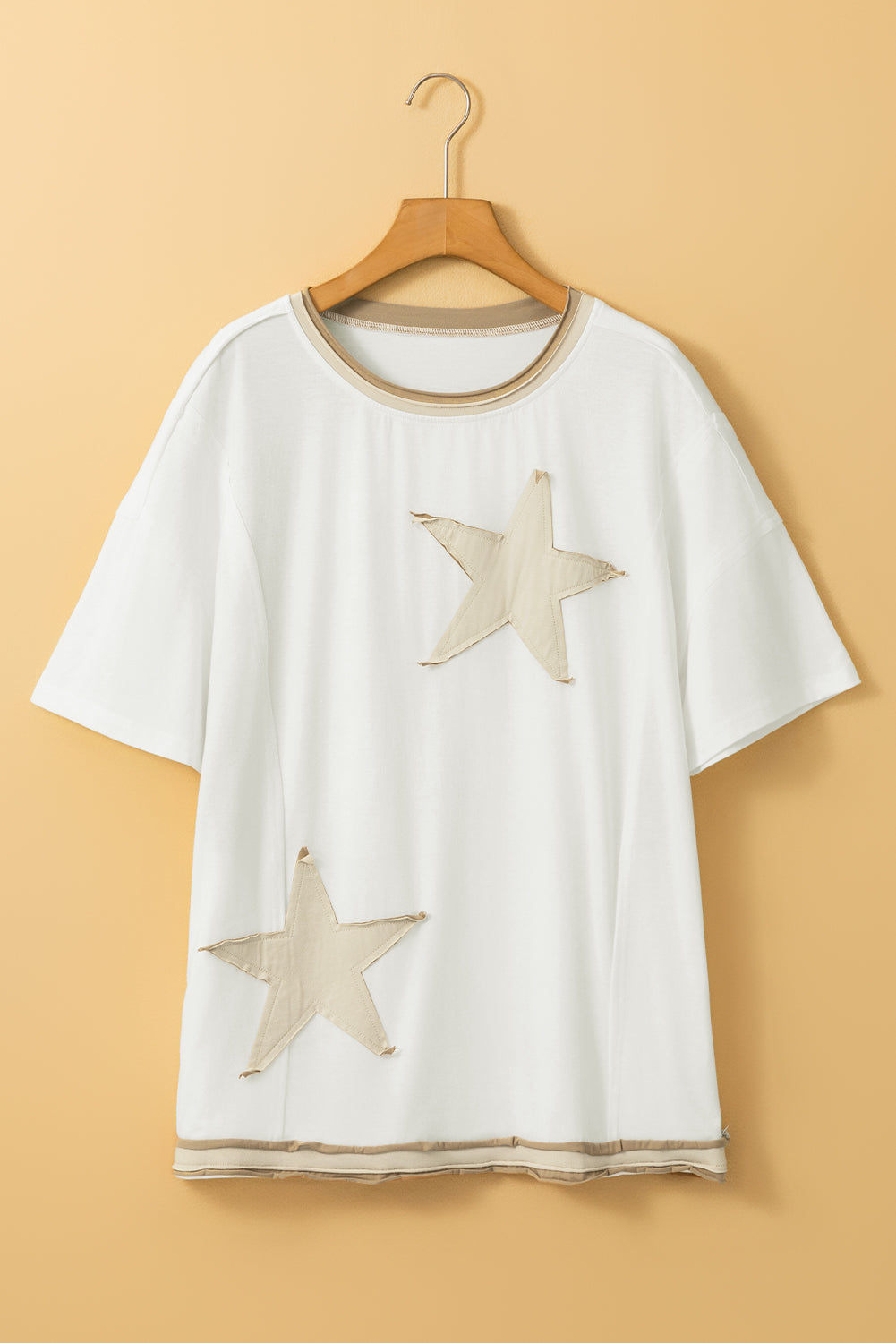 Star Patchwork Oversized T-Shirt