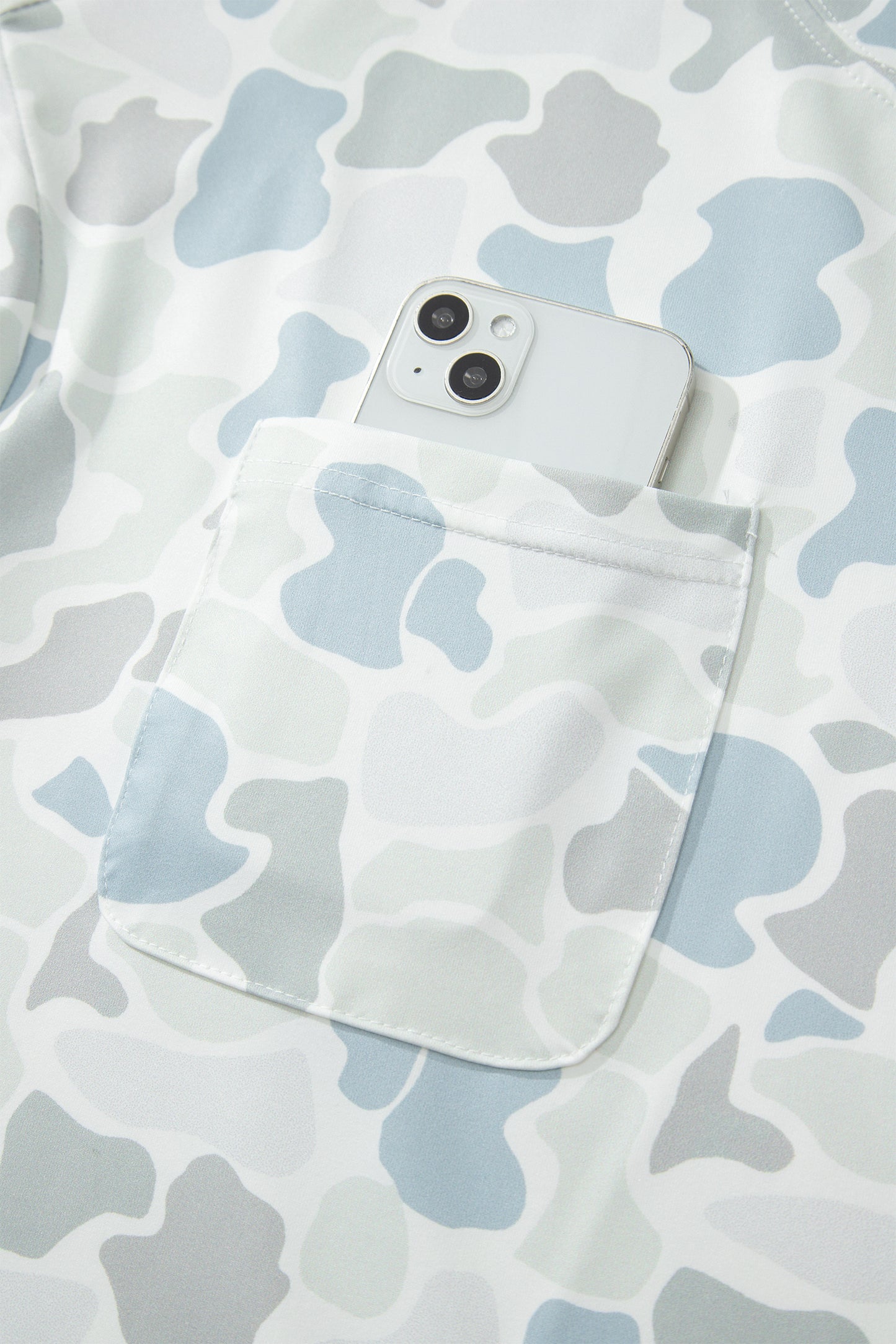 Camo Short Sleeve Tee & Drawstring Short Set