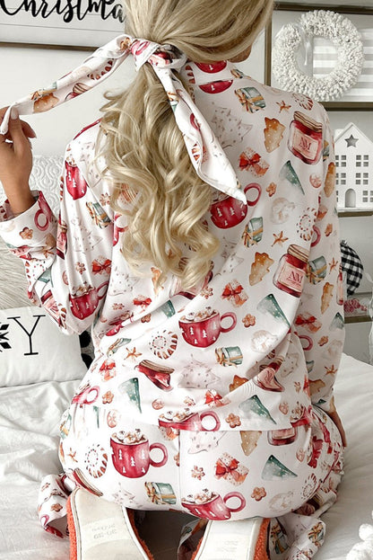 Christmas Shirt and Pants Pajama Set