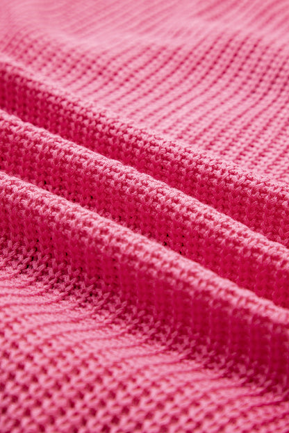 Western Cowboy Embroidered Round Neck Sleeveless Sweater