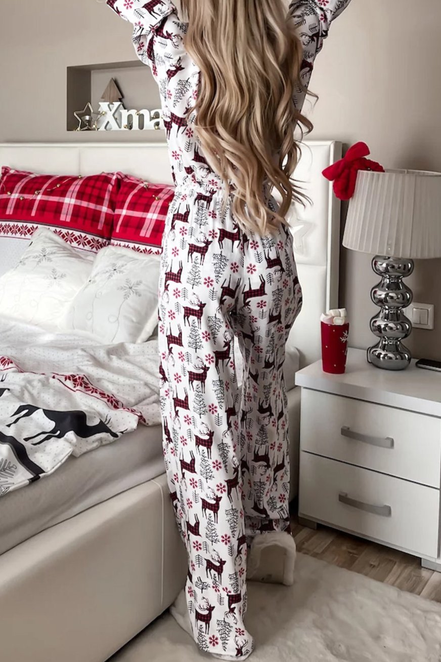 Christmas Shirt and Pants Pajama Set