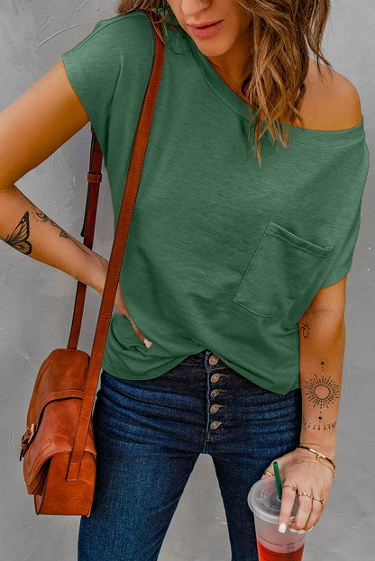 Short Sleeve Pocketed Tee