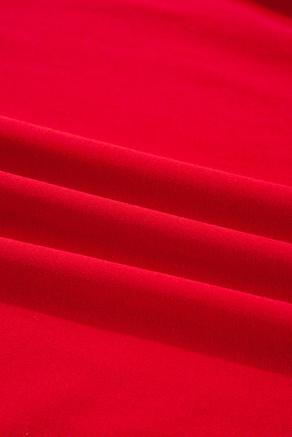 Varsity Stripe Sweatshirt and Short Set