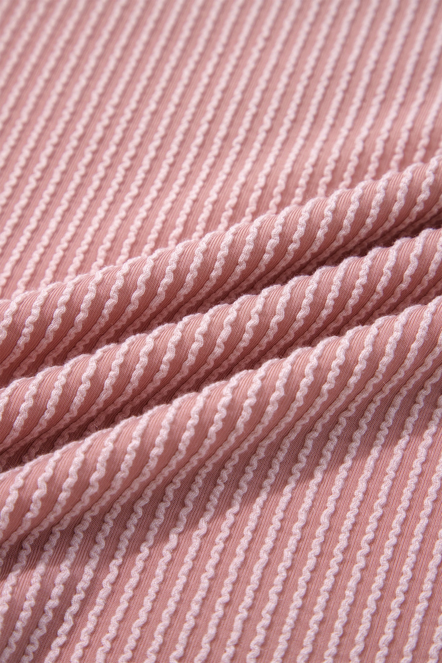 Plus Size Corded Ruffle Sleeve Frilled V-Neck Blouse