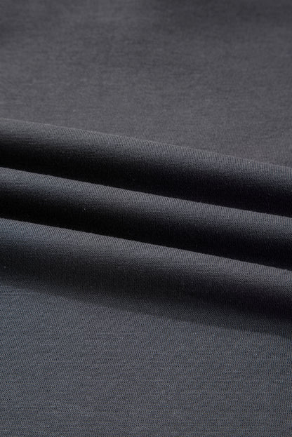 Star Patchwork Mineral Wash Kangaroo Pocket Hoodie