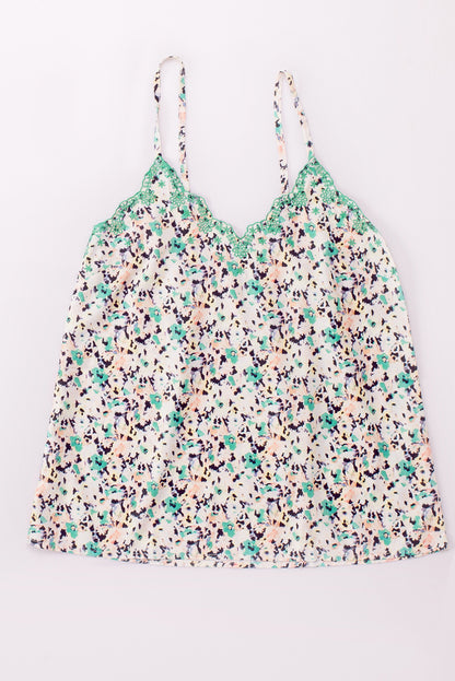 Floral Embroidered Cami Top